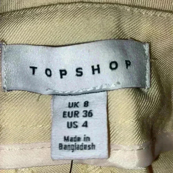 NWT Top Shop wide leg pants - Picture 6 of 7